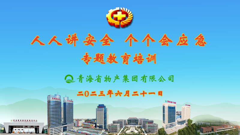 提高安全管理水平 落實(shí)全員安全責(zé)任&mdash;&mdash;集團(tuán)安委會(huì)舉辦2023年&ldquo;人人講安全，個(gè)個(gè)會(huì)應(yīng)急&rdquo;專題教育培訓(xùn)