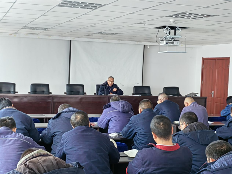 風(fēng)勁帆滿圖新志 手心聚力干勁足&mdash;&mdash;物產(chǎn)工投公司召開(kāi)節(jié)后收心會(huì)