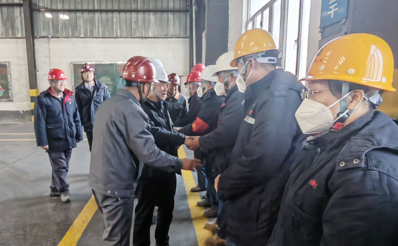 過年好！省國資委領(lǐng)導(dǎo)把新春祝福送到一線崗位