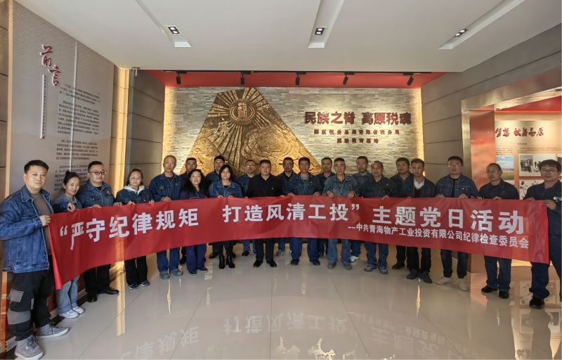 中共青海物產(chǎn)工業(yè)投資有限公司紀(jì)律檢查委員會 開展&ldquo;嚴(yán)守紀(jì)律規(guī)矩  打造風(fēng)清工投&rdquo;主題黨日活動