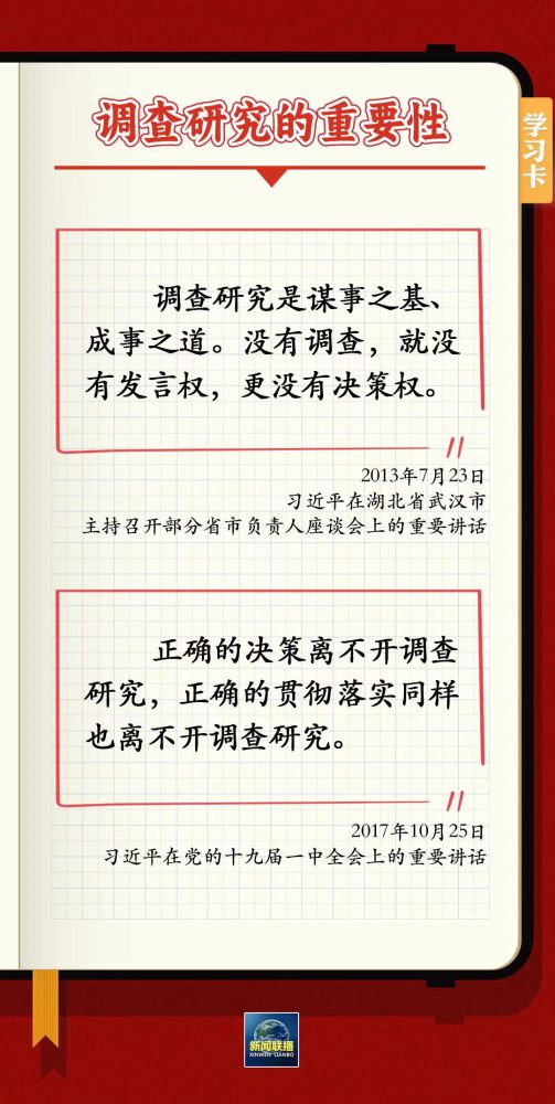 學(xué)習(xí)卡丨如何深入調(diào)查研究？跟總書記學(xué)習(xí)&ldquo;五字訣&rdquo;
