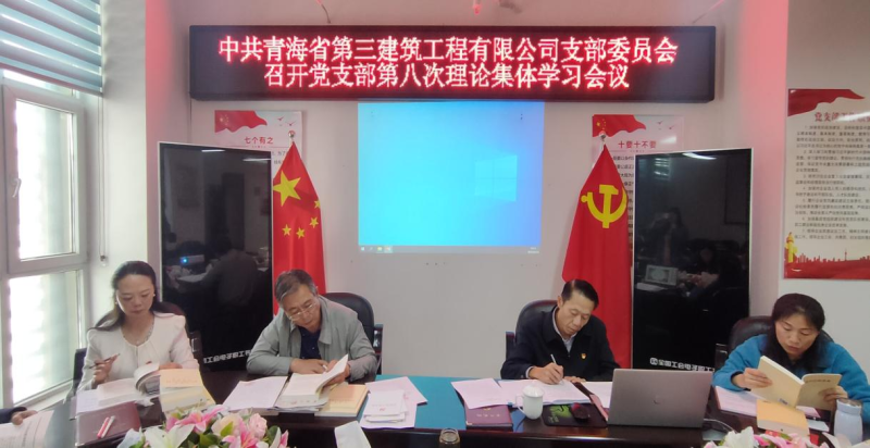 三建公司黨支部召開(kāi)第八次理論集體學(xué)習(xí)會(huì) ----集團(tuán)黨委委員、紀(jì)委書記講主題教育專題黨課