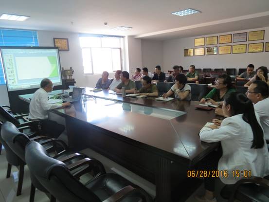 青海物產(chǎn)現(xiàn)代物流投資管理有限公司黨支部 開展&ldquo;兩學(xué)一做&rdquo;支部書記講黨課活動