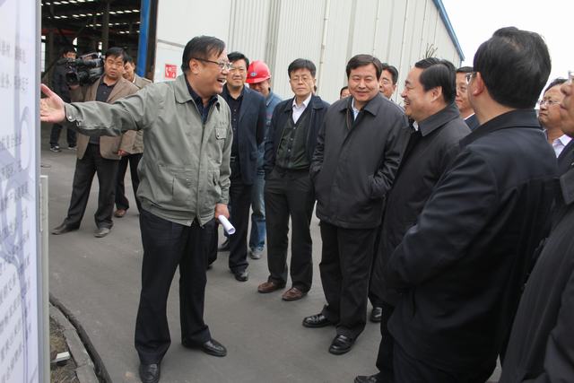 省委副書(shū)記、省長(zhǎng)郝鵬視察青海物產(chǎn)北川工業(yè)物流園