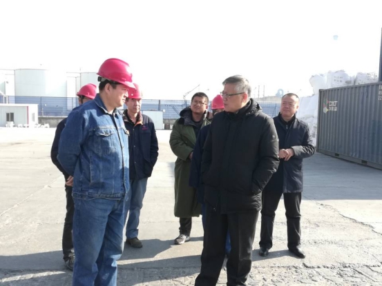 集團(tuán)黨委書記、董事長王玉輝同志到工投公司考察調(diào)研