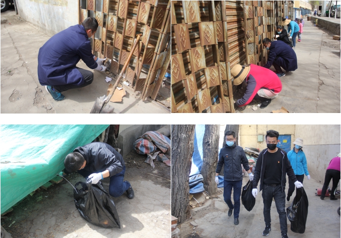 中共青海省第三建筑工程有限公司支部委員會開展&ldquo;黨旗領(lǐng)航，愛衛(wèi)同行&rdquo;主題黨日活動